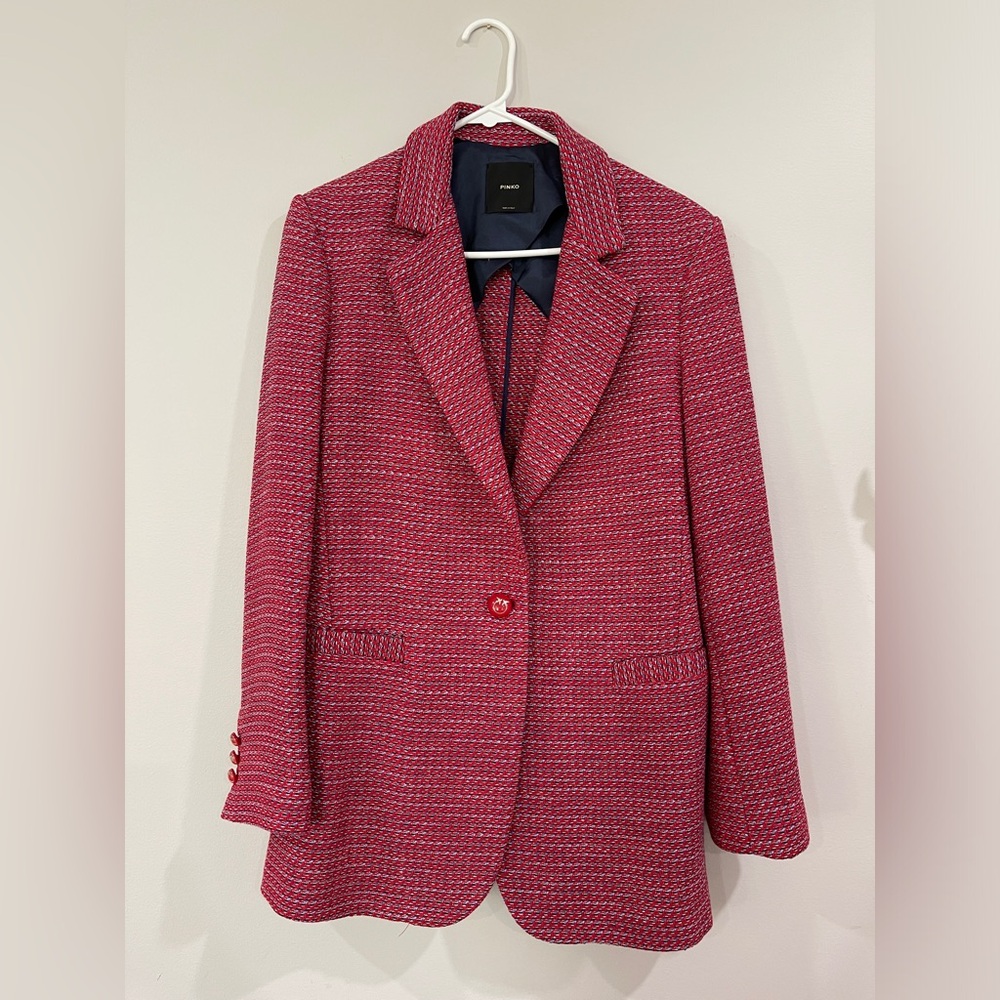 Pinko Red Blazer